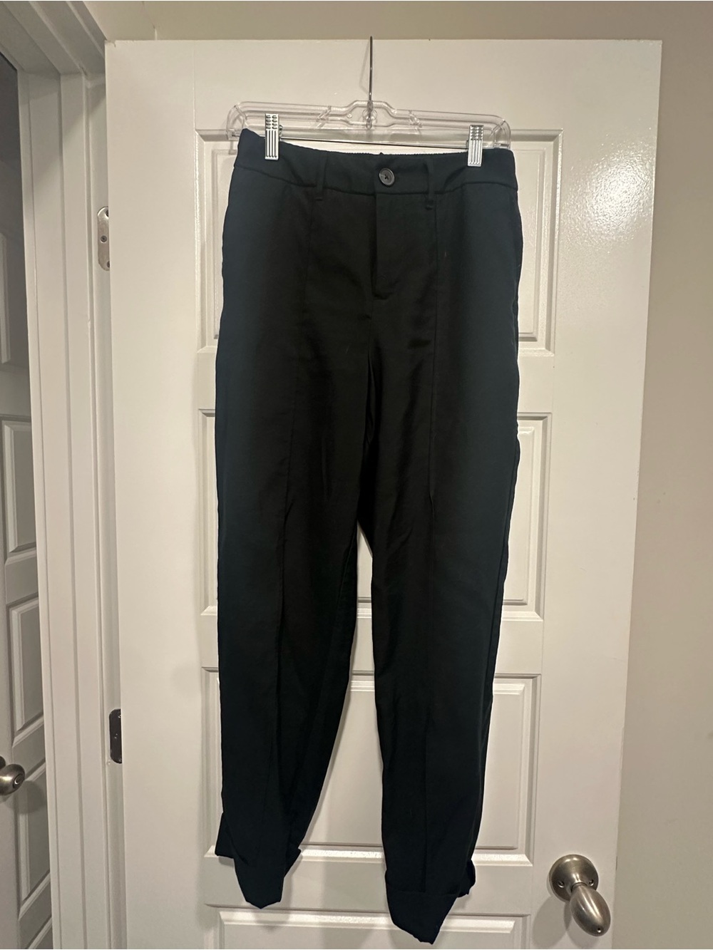 a new day Black Cropped Tapered Pants